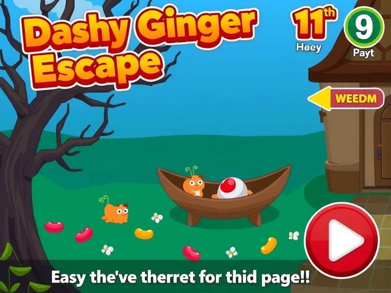 Dashy Ginger Escape Game Screenshot